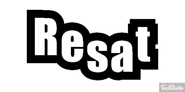 Reşat Текстовый эффект