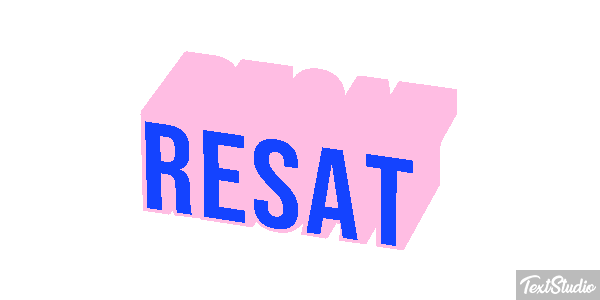 Reşat Текстовый эффект