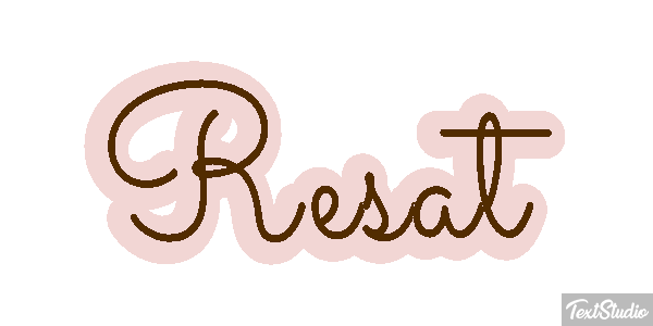 Reşat Текстовый эффект