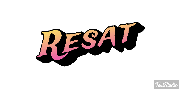 Reşat Текстовый эффект