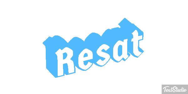 Reşat Текстовый эффект