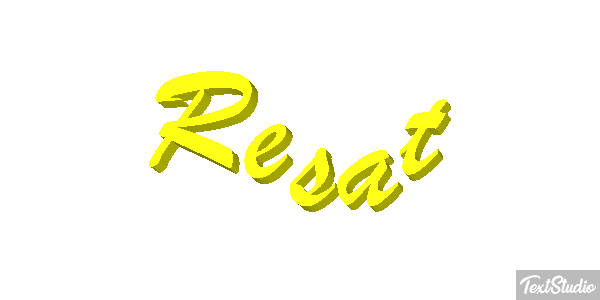 Reşat Текстовый эффект