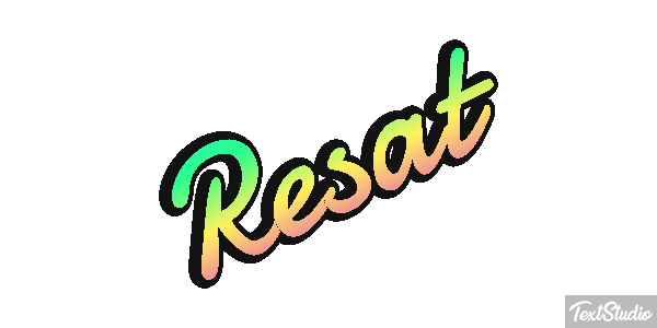 Reşat Текстовый эффект