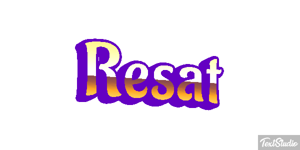 Reşat Текстовый эффект