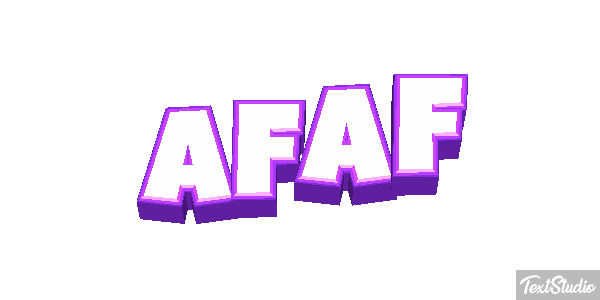 Afaf Tekst effect