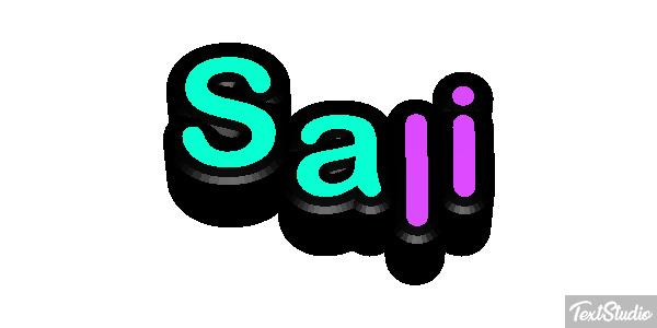 Salı テキスト効果