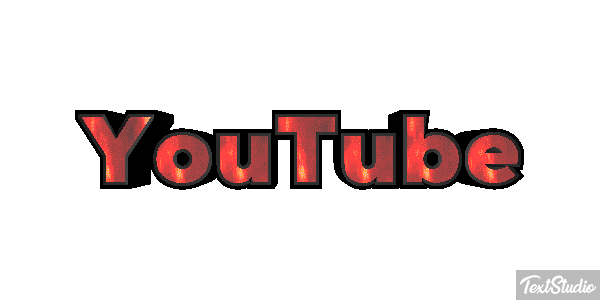 YouTube Текстовый эффект