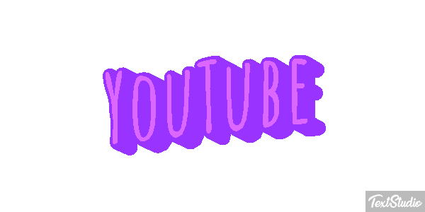 YouTube Текстовый эффект