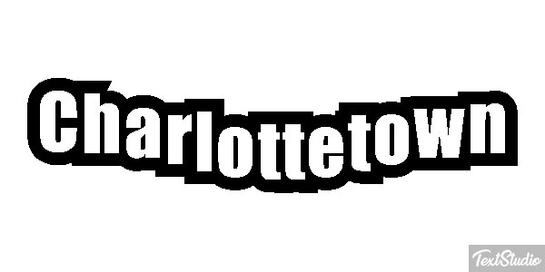 Charlottetown Texteffekt
