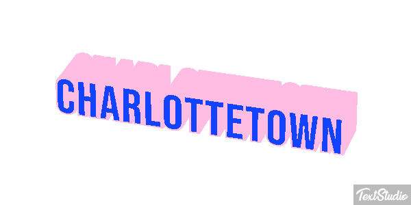 Charlottetown Texteffekt