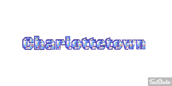 Charlottetown Texteffekt