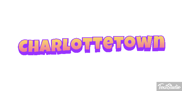 Charlottetown Texteffekt