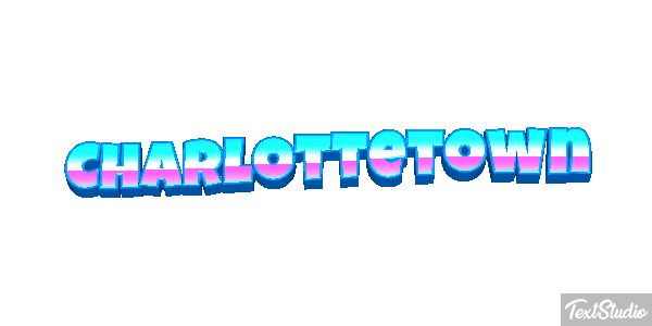 Charlottetown Texteffekt