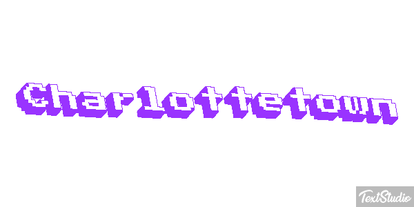 Charlottetown Texteffekt