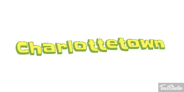 Charlottetown Texteffekt