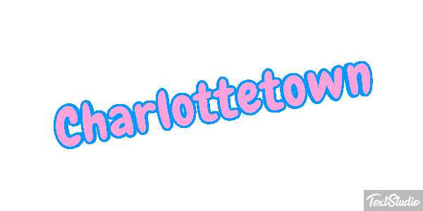 Charlottetown Texteffekt