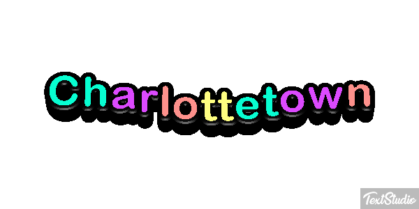 Charlottetown Texteffekt