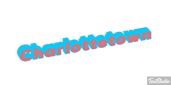 Charlottetown Texteffekt