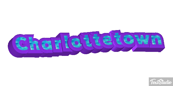 Charlottetown Texteffekt