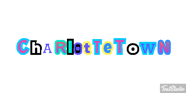 Charlottetown Texteffekt