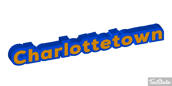 Charlottetown Texteffekt