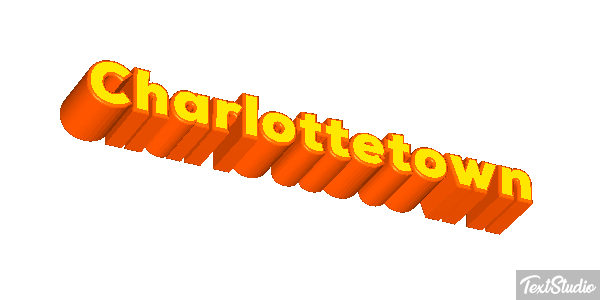 Charlottetown Texteffekt