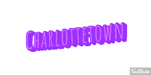 Charlottetown Texteffekt