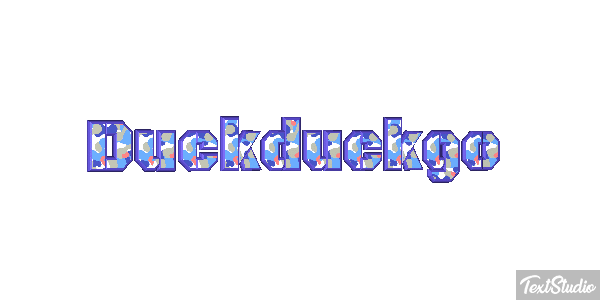 Duckduckgo Efeito do texto