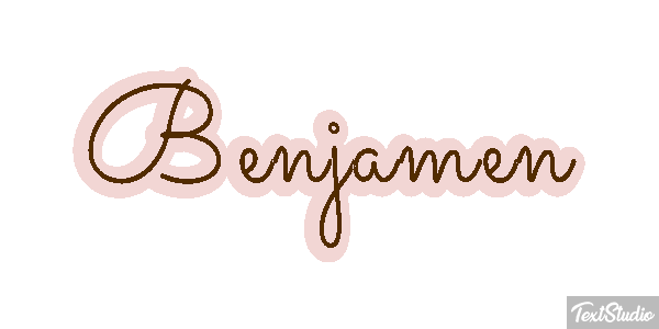 Benjamen Text effect