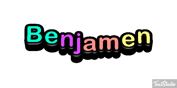 Benjamen Text effect