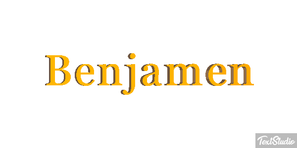Benjamen Text effect