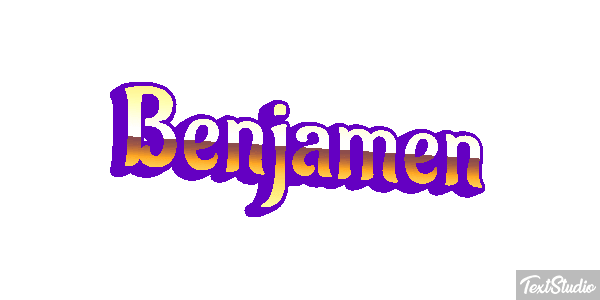Benjamen Text effect