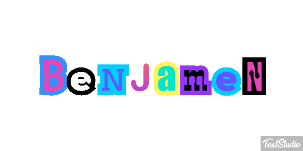 Benjamen Text effect