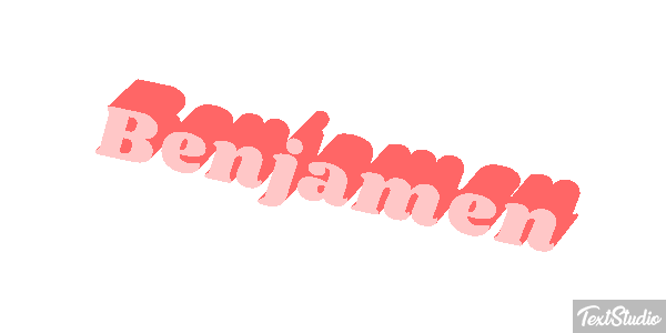 Benjamen Text effect