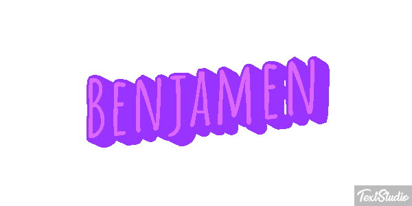 Benjamen Text effect