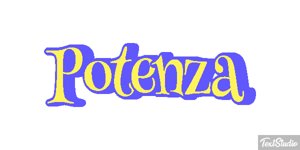 Potenza Efekt tekstowy