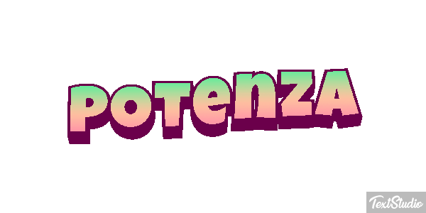Potenza Efekt tekstowy