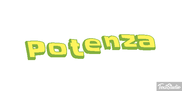 Potenza Efekt tekstowy