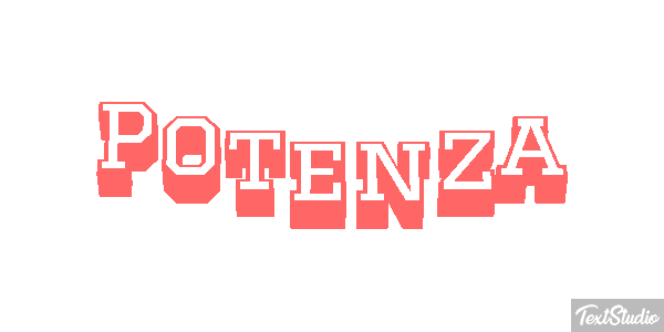 Potenza Efekt tekstowy