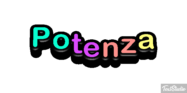 Potenza Efekt tekstowy