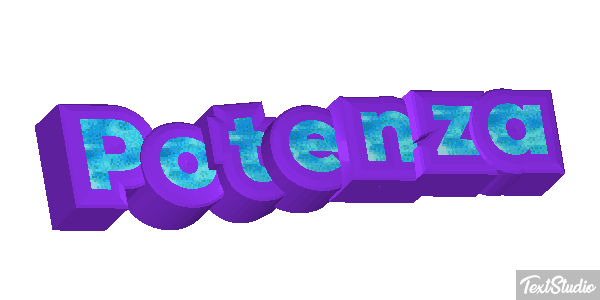 Potenza Efekt tekstowy