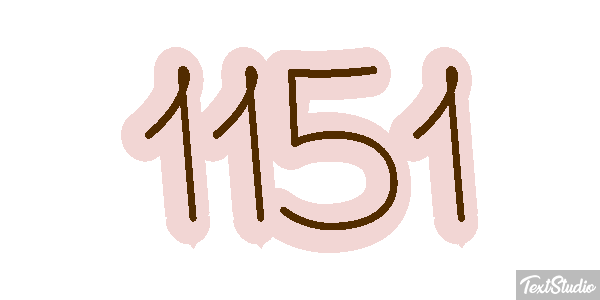 1151 Efecto de texto