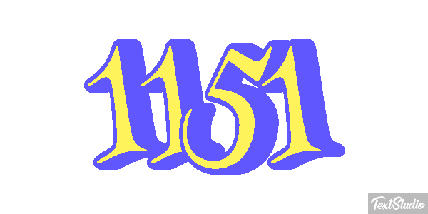 1151 Efecto de texto
