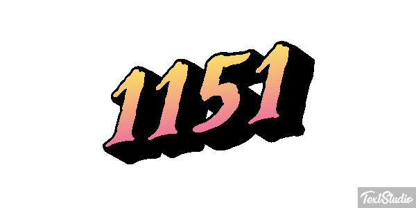 1151 Efecto de texto