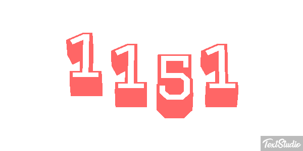 1151 Efecto de texto