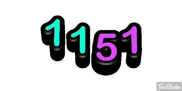 1151 Efecto de texto