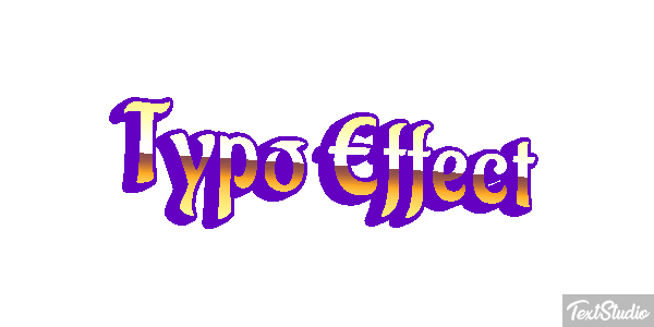 Typo Effect Texteffekt