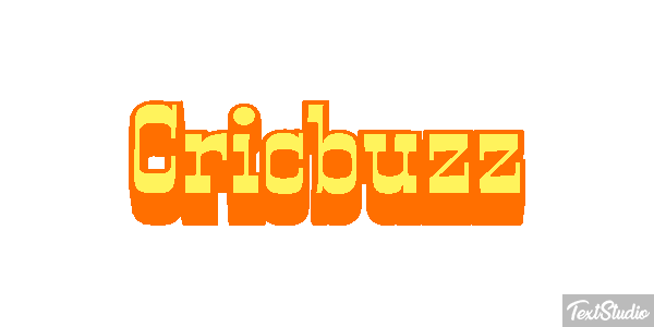 Cricbuzz Efekt tekstowy