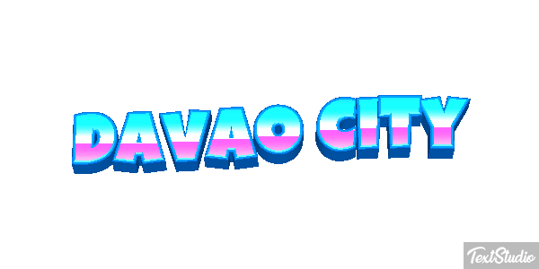Davao City Efekt tekstowy