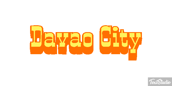 Davao City Efekt tekstowy
